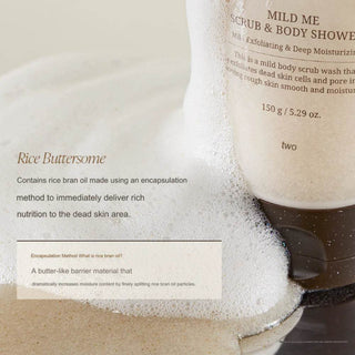 Duem - Mild Me Scrub & Body Shower 150ml - Koreabe