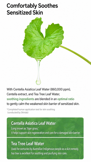 Blanc Nature - Cica Boosting Soothing Toner 300ml