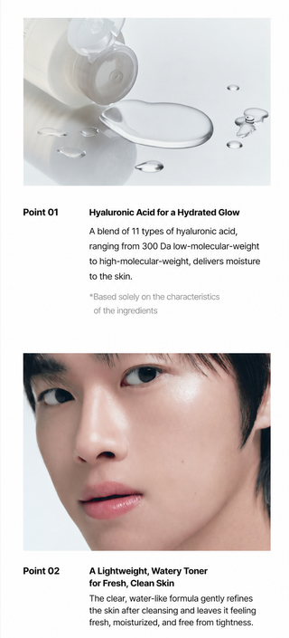 Musinsa Beauty - Hyaluronic Acid Balancing Toner 150ml * 3