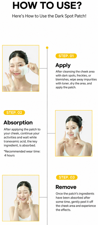 Onslo - Brightening For Dark Spots Patches 6ea