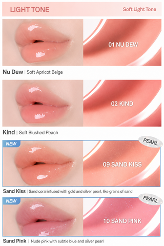 Hince - Mirror Dew Gloss - 10 Colors