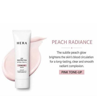 Hera - UV Protector SPF50+ Tone Up Peach 50ml