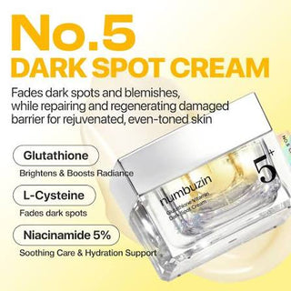 Numbuzin - Glutathione Vitamin Dark Spot Cream 50ml