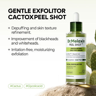 Dr Melaxin - Peel Shot Exfoliating Cactox Serum 80ml