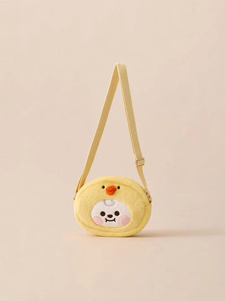 BT21 - CHIMMY Baby Fluffy Face Doll Crossbag