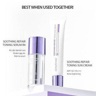 Dermafirm - Soothing Repair Toning Sun Cream R4 - SPF50+ PA++++ 40ml - Koreabe