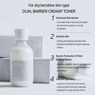 Celimax - Dual Barrier Creamy Toner 150ml