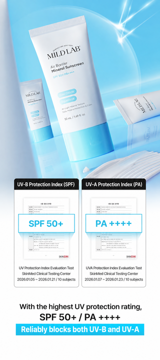 Mild Lab - Air Barrier Mineral Sunscreen 50ml