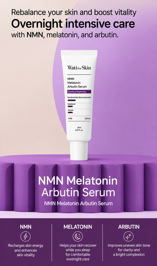 Wati For Skin - NMN Melatoning Arbutin Serum 20ml