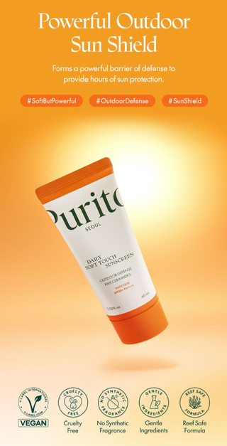 Purito - Daily Soft Touch Sunscreen SPF50+ PA++++ 60ml