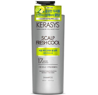 Kerasys - Scalp Fresh Cool 17 Amino Lemon Shampoo 600ml - Koreabe