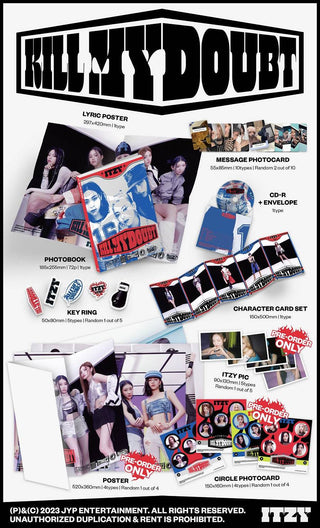 ITZY - [KILL MY DOUBT] (LIMITED EDITION) - Koreabe