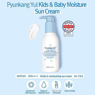 Pyunkang Yul - Kids & Baby Moisture Sun Cream SPF50+ PA++++ 150ml - Koreabe