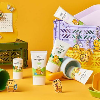 Dr.G - Brightening Up Sunscreen SPF50+ PA+++ 50ml x 2 + Kakao Keyring - Koreabe