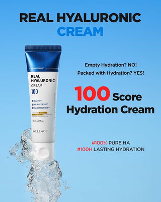 Wellage - Real Hyaluronic 100 Cream 80ml