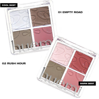 Huemi - On The Go Face Palette - 2 Colors