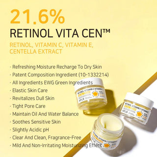 APLB - Retinol Vitamin C Vitamin E Facial Cream 55ml - Koreabe