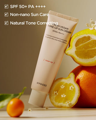 Hyggee - Fresh Vegan Tone Up Sun Cream SPF50+ PA++++ 50ml