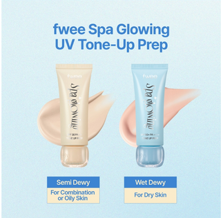 Fwee - Spa UV Tone Up Base 35ml - 3 Colors