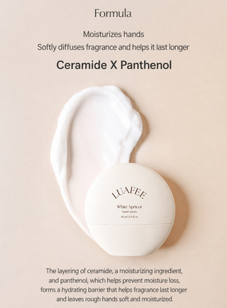 Luafee - White Apricot Hand Cream 40ml