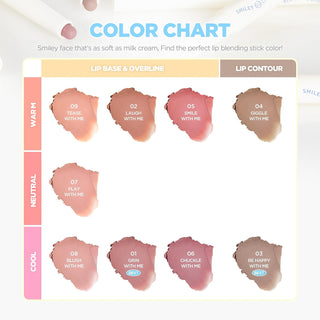 Lilybyred - Smiley Lip Blending Stick - 9 Options