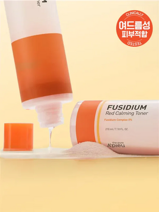 Apieu - Fusidium Red Calming Toner 210ml - Koreabe