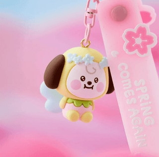 BT21 - CHIMMY BABY Spring Fairy Figure Keyring - Koreabe