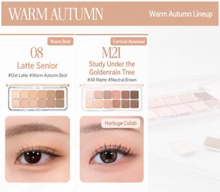 Romand - Pro Eye Palette Air - 10 Colors
