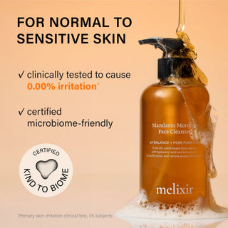 Melixir - Mandarin Morning Face Cleanser 250ml