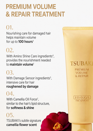 Tsubaki - Premium Volume & Repair 160ml