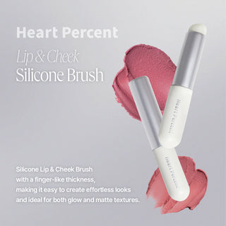 Heart Percent - Lip Cheek Silicone Brush