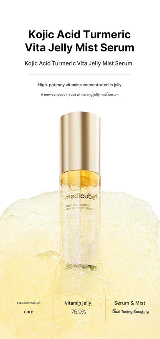Medicube - Kojic Acid Turmeric Vita Jelly Mist Serum 50ml - Koreabe