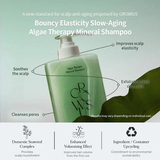 Growus - Algae Therapy Mineral Shampoo 500ml
