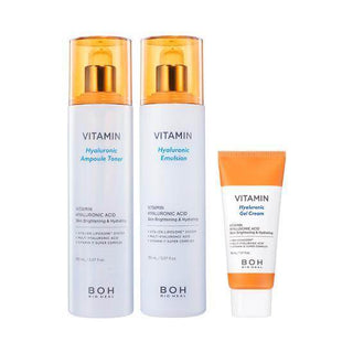 Bioheal - Vitamin Hyaluronic Emulsion 150ml + Toner 150ml + Cream 30ml - Koreabe