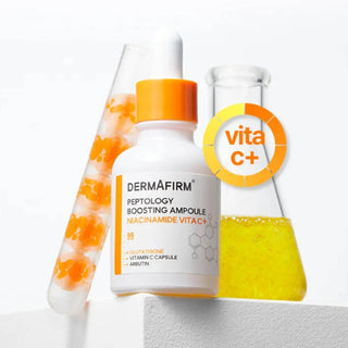Dermafirm - Peptology Boosting Ampoule Niacinamide Vita C 30ml - Koreabe