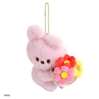 BT21 minini doll key ring [bouquet] - COOKY - Koreabe