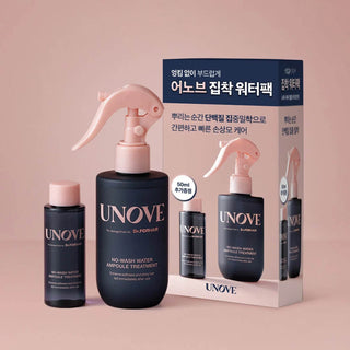 Unove - No Wash Water Ampoule Treatment 200ml + 50ml - Koreabe