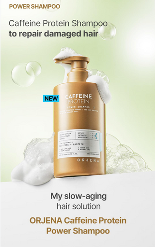Orjena - Caffeine Protein Power Shampoo 500/200 ml
