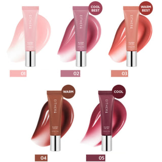 Either - Glazed Lip Oil 10g - 5 Colors