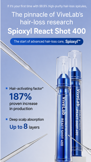 Vivelab - Scalp Spioxyl React Shot 400 - 15ml