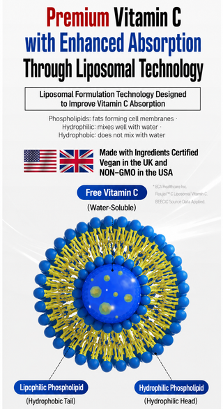 Vitamin Village - Premium Mega C Liposome Vitamin C 30ea
