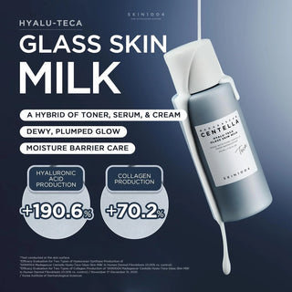 Skin1004 - Hyalu Teca Glass Skin Milk 140ml