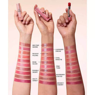 3CE - Glazy Lip Glow - 9 Colors - Koreabe