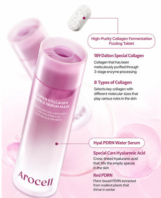 Arocell - Super Collagen Bubble Serum Mask 30ml