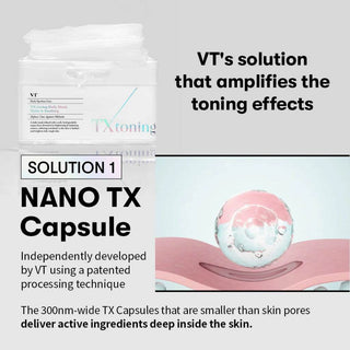 VT - TX-toning Daily Mask Moist & Soothing 30ea - Koreabe