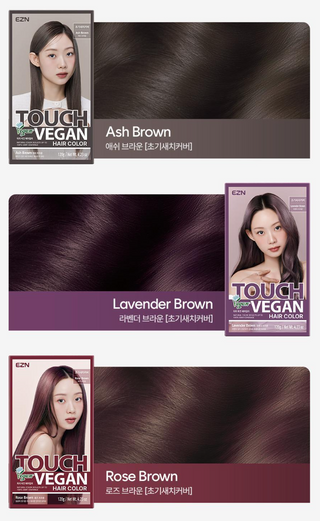 eZn - Touch Vegan Hair Color 120ml -  6 Colors