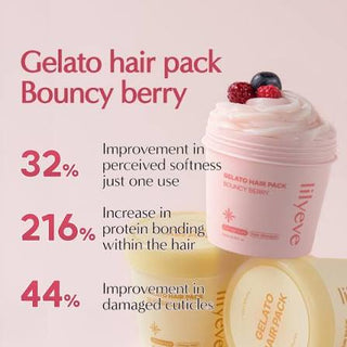 Lilyeve - Gelato Hair Pack Bouncy Berry 200ml