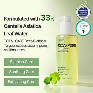 Nacific - Cica PDRN Gel Cleanser 200ml
