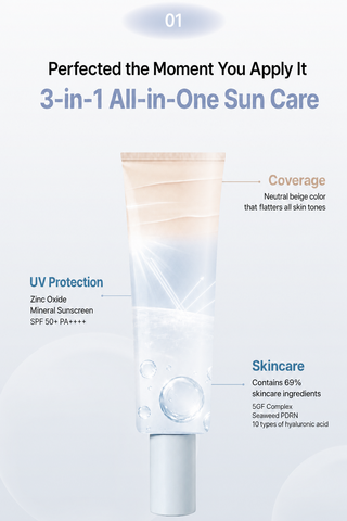 Haedals - Skin Filter Recover Sun SPF50+ PA++++ 50ml