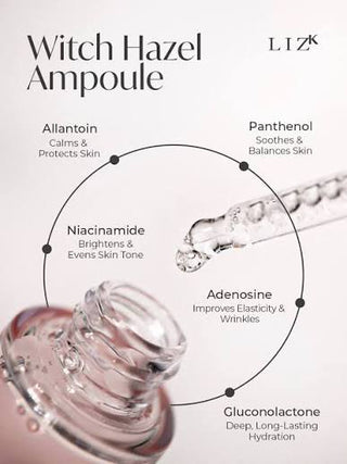 Lizk - Poreless Witch Hazel Flavonoid Ampoule 50ml
